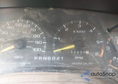 1997 Chevrolet S-10 Ls Fleetside Cmi из США, поврежденный, VIN 1GCCS19X5V8165256